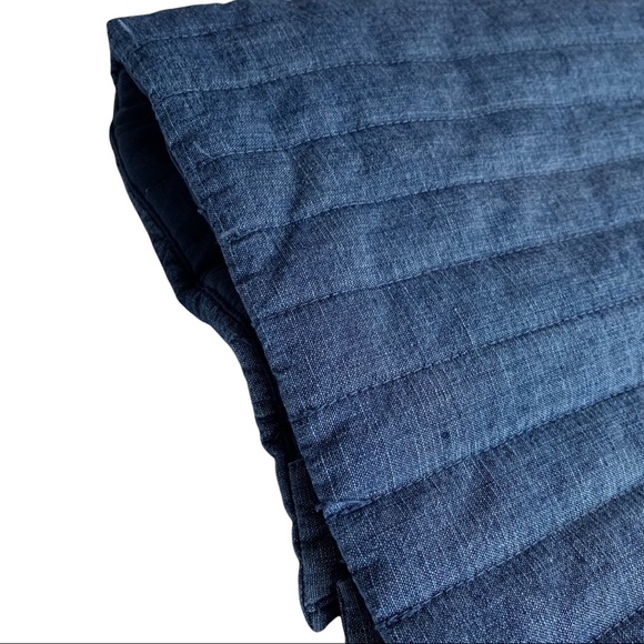 Tea Citizen Chambray Girls Zipper Vest Size Large - Picture 8 of 9